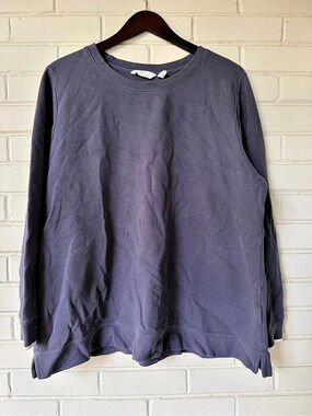 d&co ACTIVE Long Sleeve Top in Purple Size XL